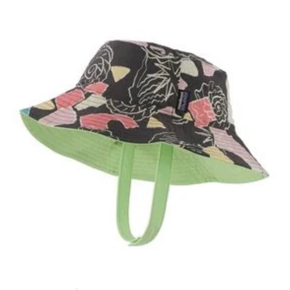 Patagonia Reversible Sun Bucket Hat, 12-24 Months, EUC